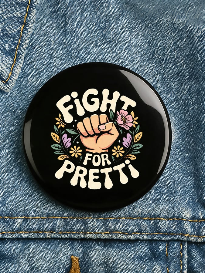 BE PRETTI GOOD Badge