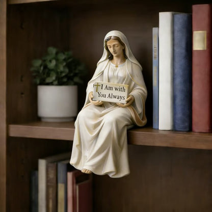 ✨Hand-Painted Jesus Figurine✝️Serene Desk Companion🙏
