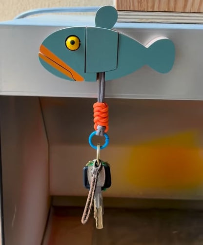Creative Fish-Shaped Keychain
