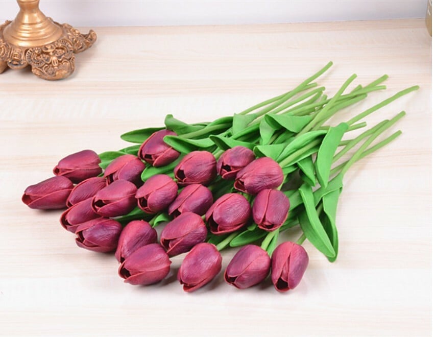 [Buy 20 Get 15 Free]Artificial Latex Tulips🌷