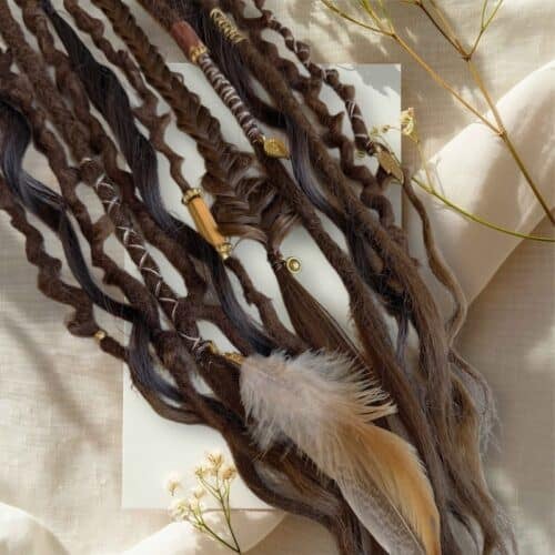 🔥LAST DAY 55% OFF - 👩🏼‍🦱Elastic Dread Ponytail Salty Soul