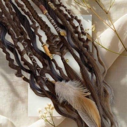 🔥LAST DAY 55% OFF - 👩🏼‍🦱Elastic Dread Ponytail Salty Soul