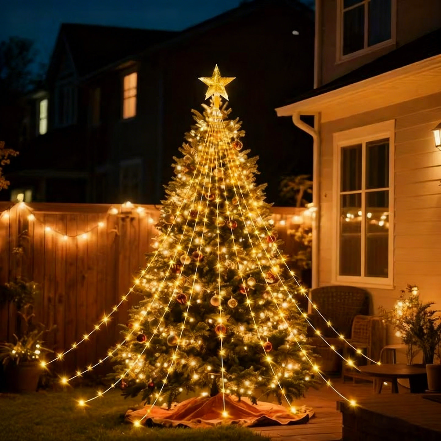 🎁Early Holiday Sale 50% OFF🎄Starlight Cascade Christmas Lights