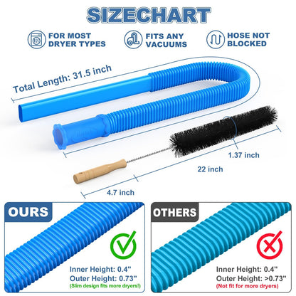 💥Flash Sale ⏰2 Pieces Dryer Vent Cleaner Kit