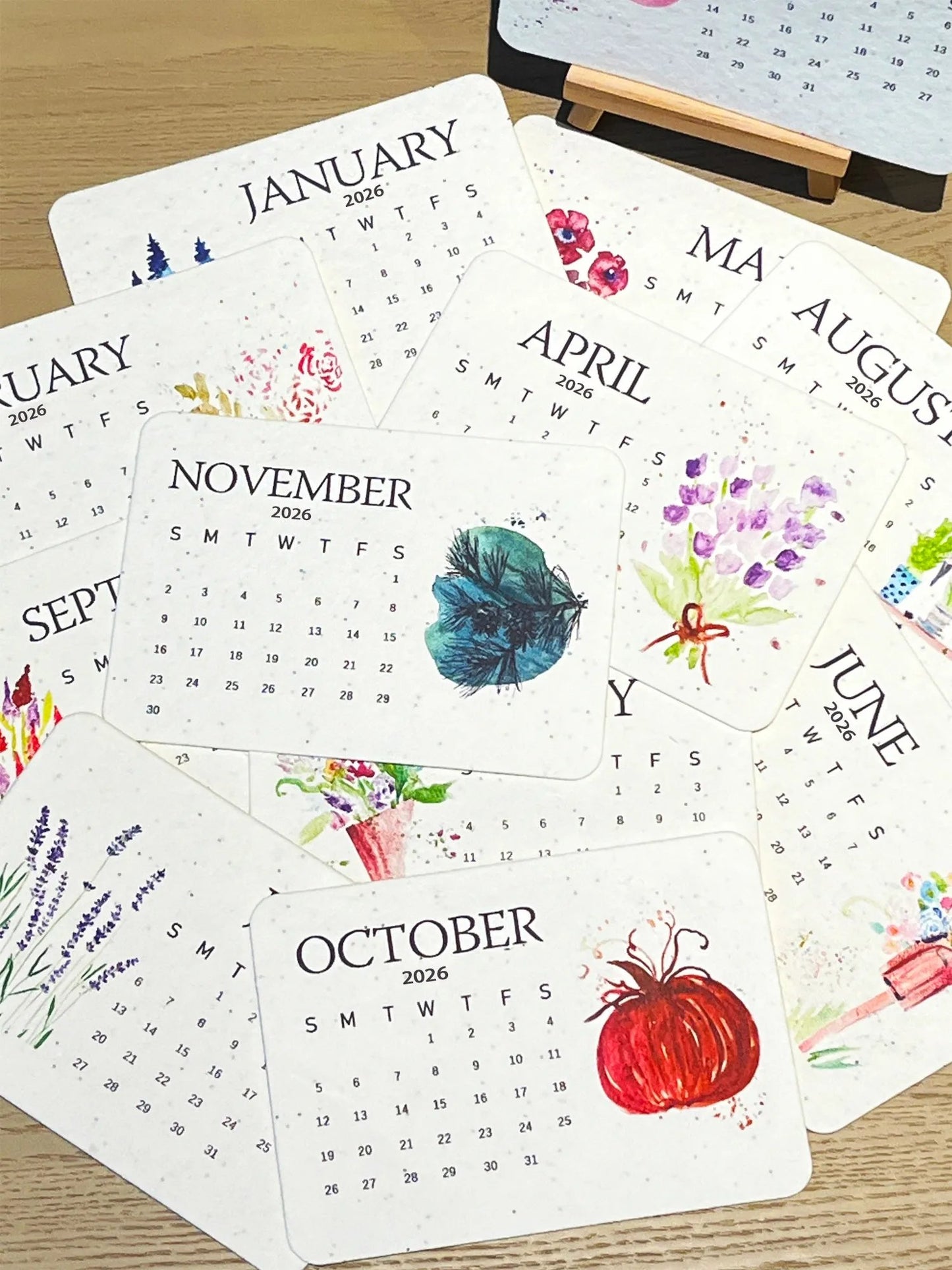 ✨New Arrivals 49% OFF🌱Eco-Friendly Plantable Love Seed Calendar 2026