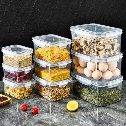 3-Piece Stackable Fridge Storage Containers with Removable Colander