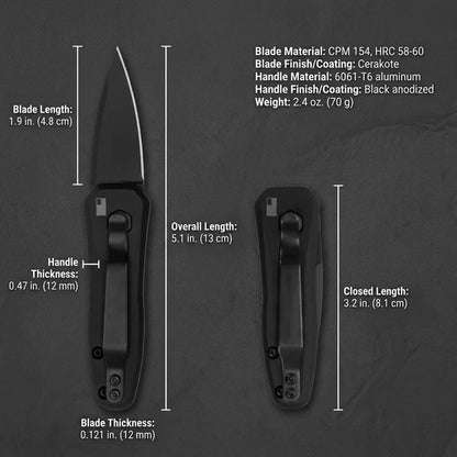 K7500 Ultra-Light Tactical EDC Folding Knife