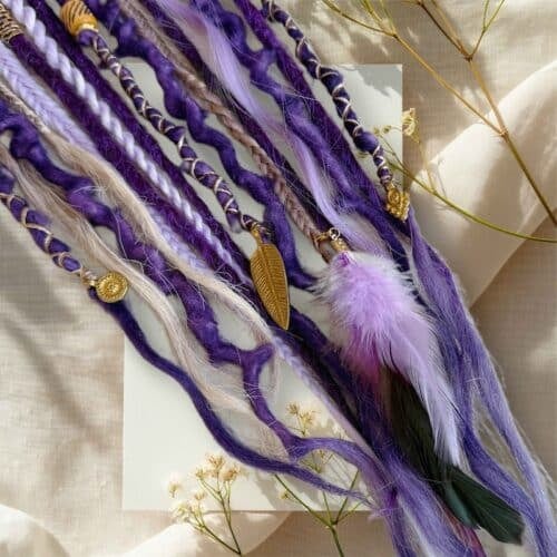 🔥LAST DAY 55% OFF - 👩🏼‍🦱Elastic Dread Ponytail Salty Soul