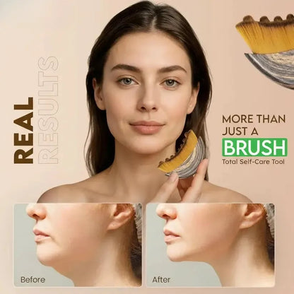 49% OFF This Week Promotions🎉🎉Lymphatic Contour Face Brush: Dry Brushing Massager for Lymphatic Drainage & Jawline Sculpting