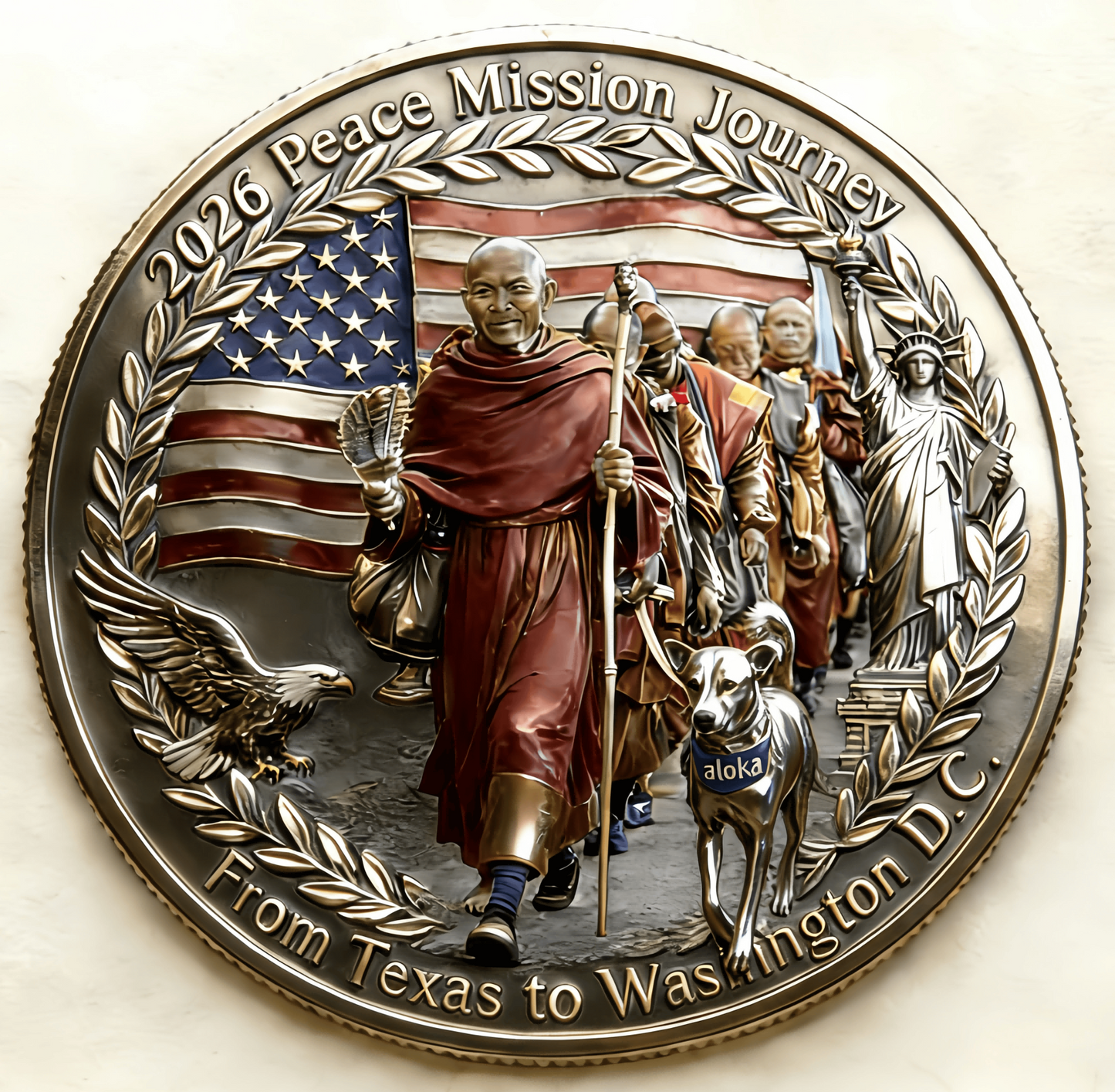 🕊️2026“Journey of Peace Mission”Commemorative Coin