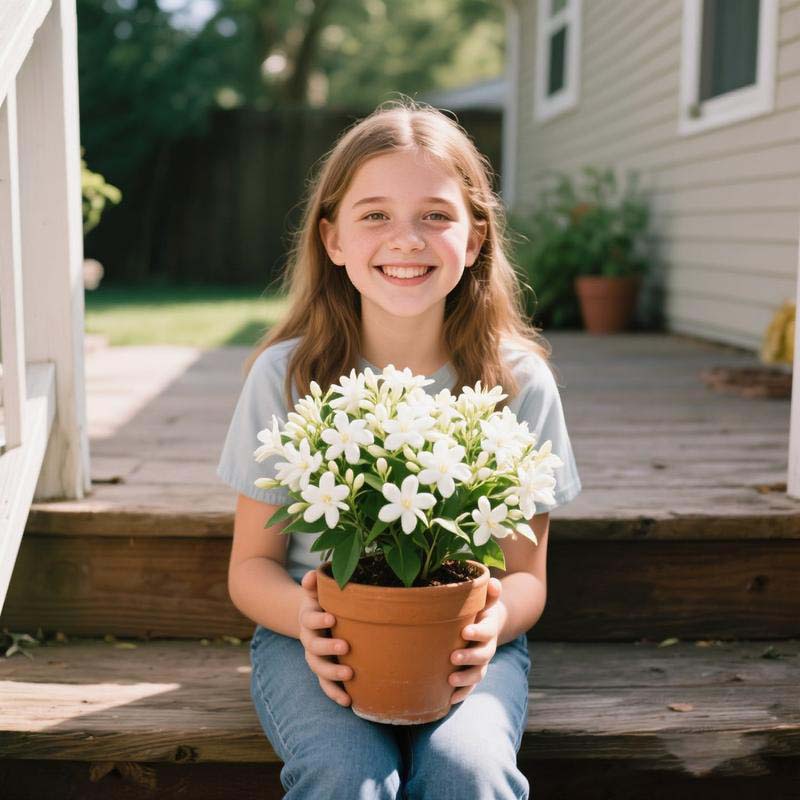 🌿❄️ Midnight Perfume Jasmine Seeds – Winter Planting, Perennial Blooms & Fragrant Garden Elegance 🌸