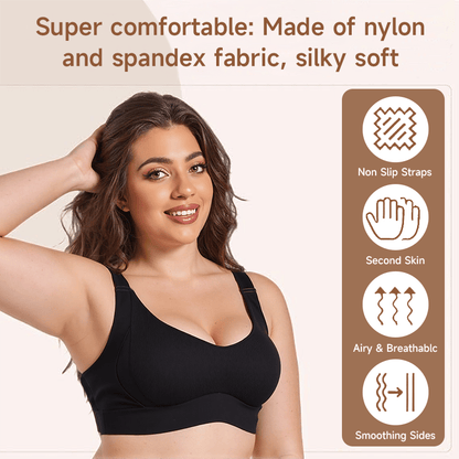 🎁Last Day Buy 1 Get 3 Packs🔥Super Firming Wire-Free Push Up Bra All-Day Comfort No More Sagging (3-Pack Value Set)
