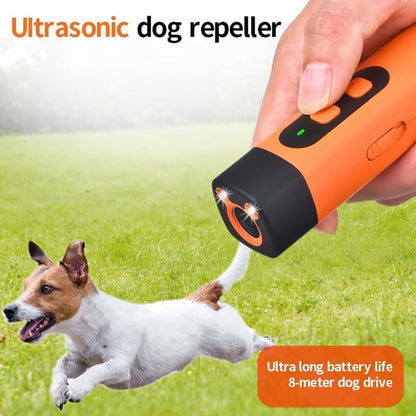 🏆Flash Sale⚡ Rechargeable Portable dog barking stopper with LED Flashlight