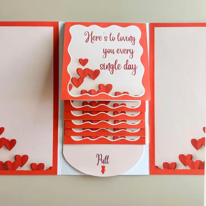 🎁LAST DAY 50% OFF - 🎂✨Handmade Waterfall Birthday Gift Card Booklet