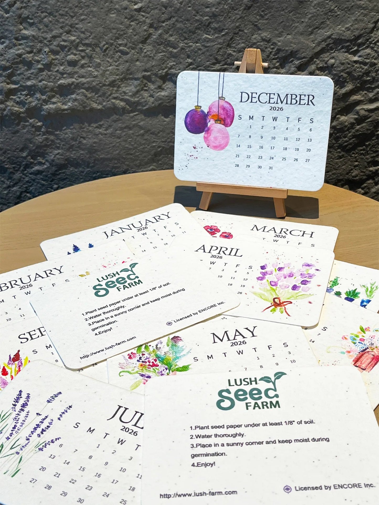 ✨New Arrivals 49% OFF🌱Eco-Friendly Plantable Love Seed Calendar 2026