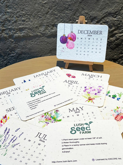 ✨New Arrivals 49% OFF🌱Eco-Friendly Plantable Love Seed Calendar 2026