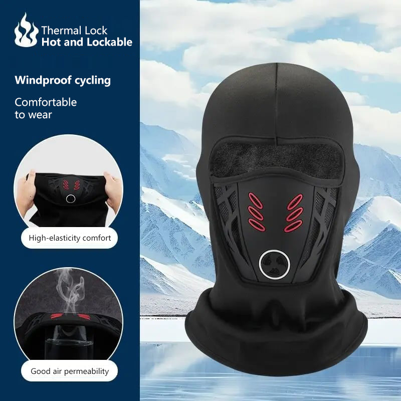 🔥Warm as a blanket🔥Ski balaclava, winter windproof and warm face mask, 3D design, breathable bandana.