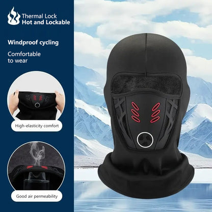 🔥Warm as a blanket🔥Ski balaclava, winter windproof and warm face mask, 3D design, breathable bandana.