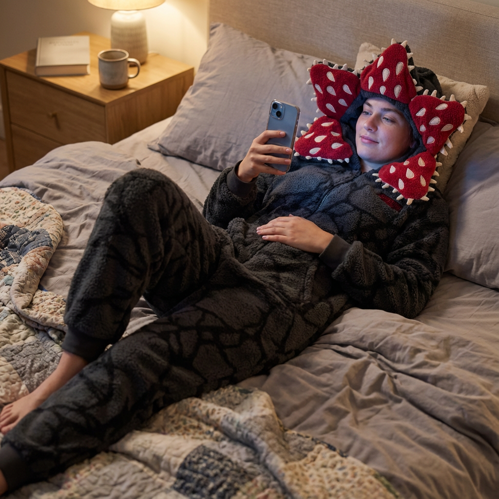 The Viral Flower Monster Onesie