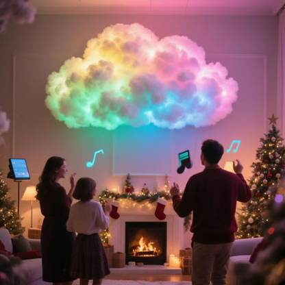 ⏳Limited time 50% off⏰DIY USB-Powered Thundercloud LED Light Decor