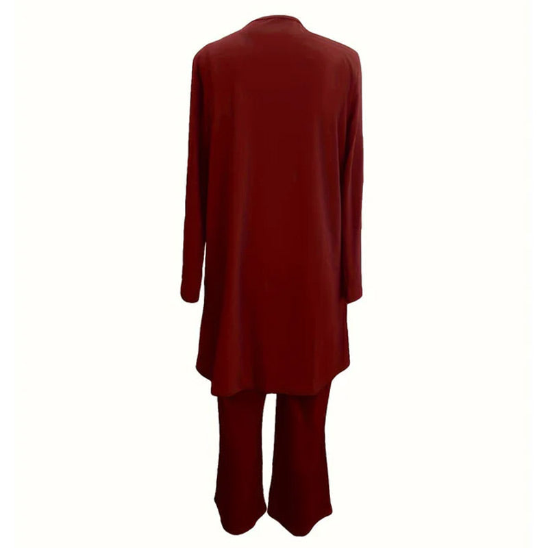 Elegant Women's Relaxed Fit 3-Piece Set